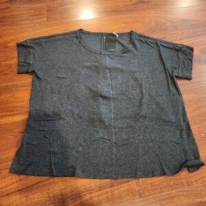 Charcoal Gray Women's Top